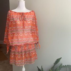 Sheer Top/Swim Coverup